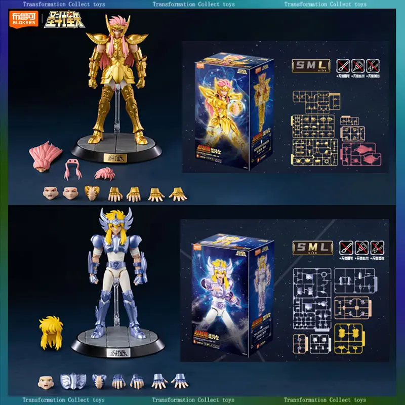 

В наличии новые фигурки Blokees Saint Seiya CHAMPION CLASS аниме экшн Cygnus Водолей Стрелец собранная модель игрушки подарки