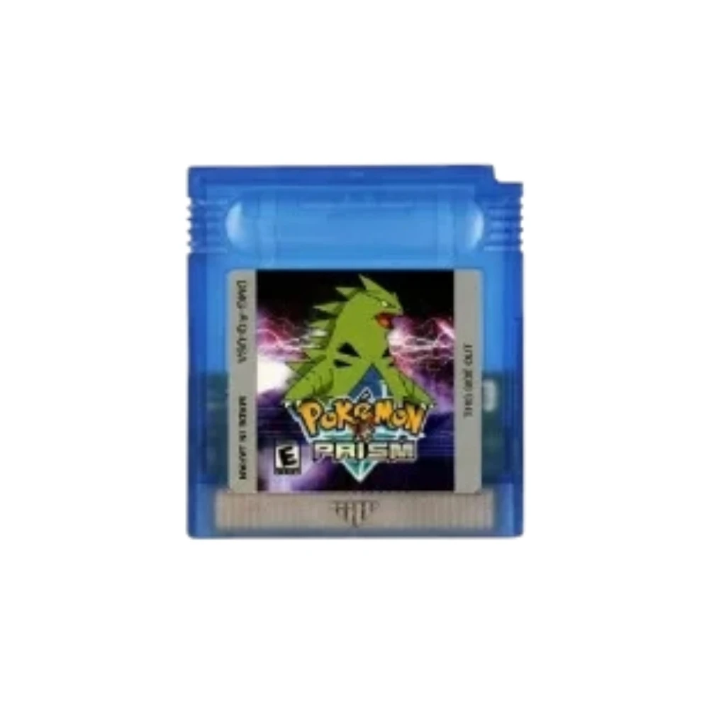 29 Styles GBC pokémon Series Game Cartridge Red Blue DX Prism Creepy Black Cock Pink Picross for GBC Video Game Console