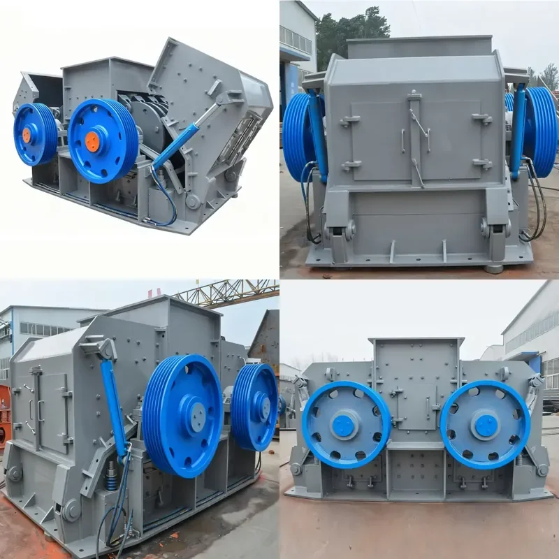 2026 CE Double Rotor Hammer Sand Making Machine 80-280t/h 160*2KW Power Long Service Life for Commercial Mixing Plant &