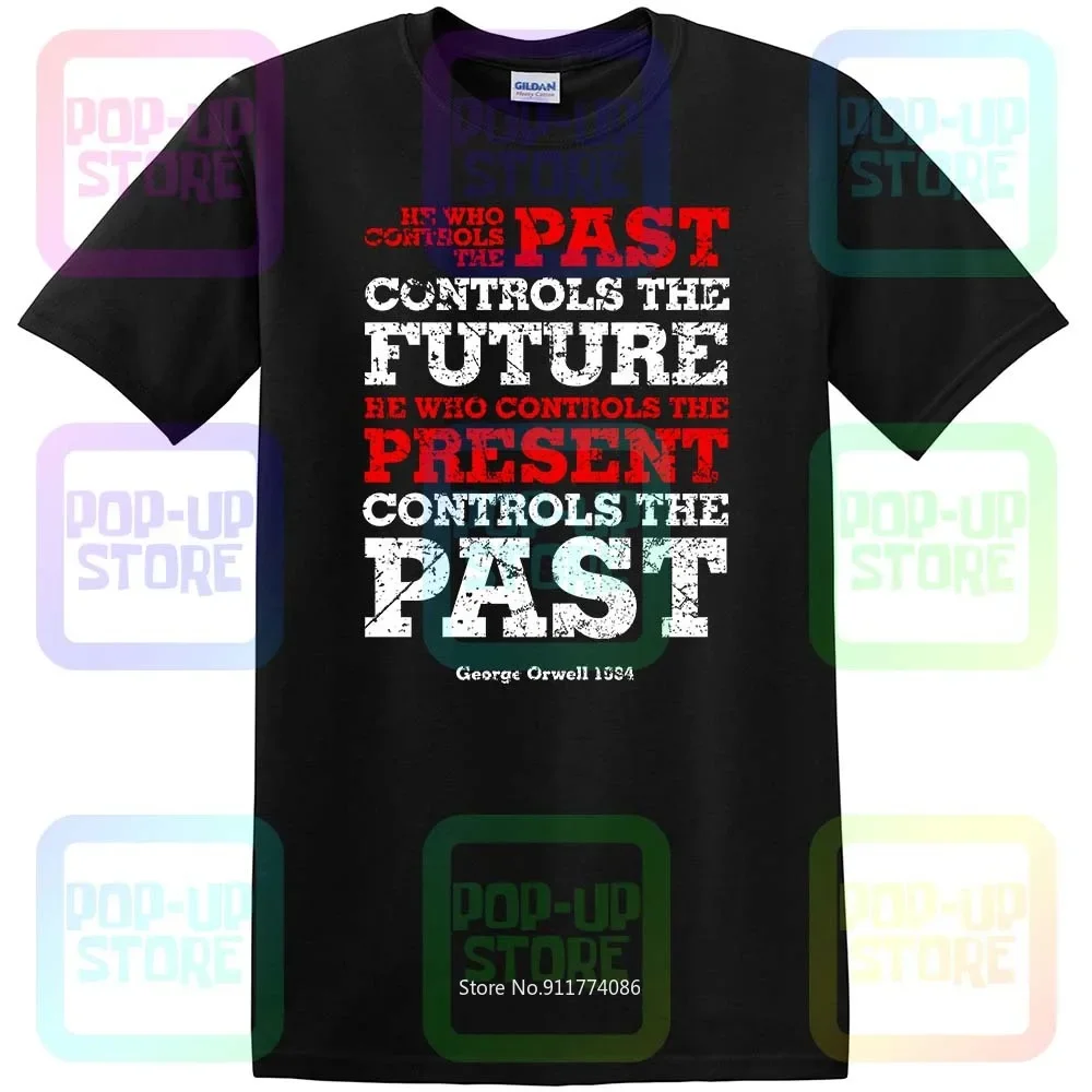 George Orwell 1984 Direct From Stockist Casual Printing Shirt T-shirt Tee Unisex Size:S-3XL