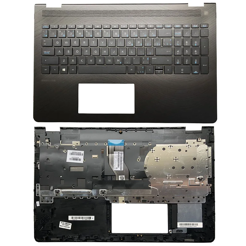 

For HP Pavilion X360 15-BR 15T-BR 15T-BR001TX BR005TX Laptop Palmrest Upper Case Backlit keyboard TPN-W126 924522-001 924523-001