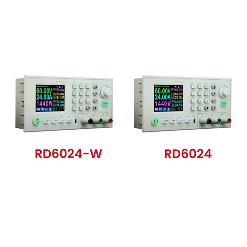 CNC DC Regulated Power Supply 24A Digital Display 12V/36V/48V/60V Adjustable Battery Charger 5V