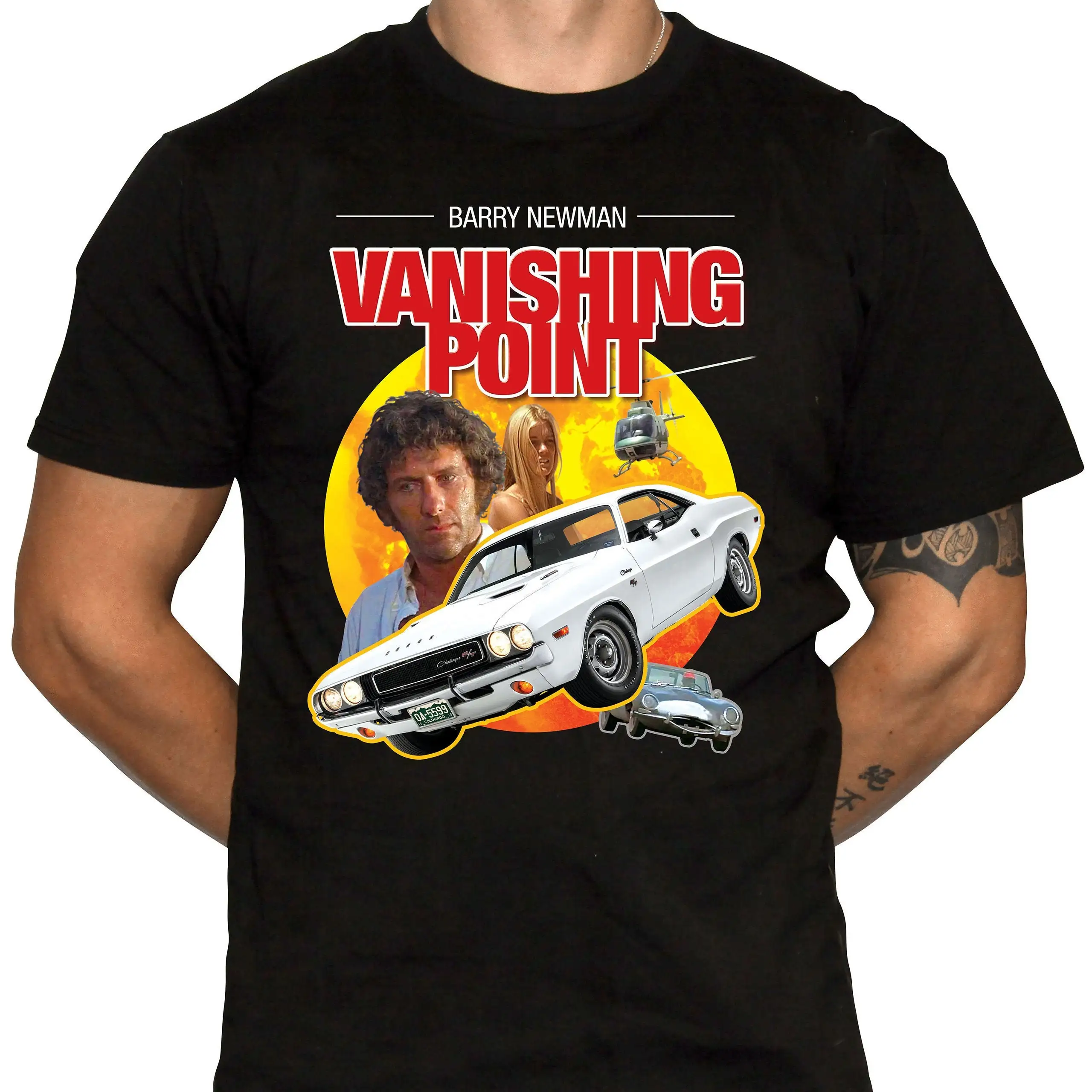 Vanishing Point T Shirt Cult Classic Car Movie 100 Preshrunk Cotton