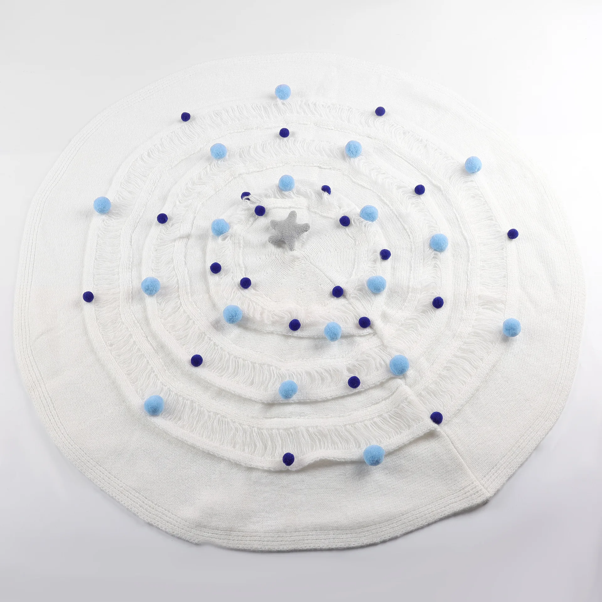 بطانية شجرة عيد الميلاد: هدية نهائية لبطانية زهور محبوكة يدويًا لأفضل صديق للقيلولة