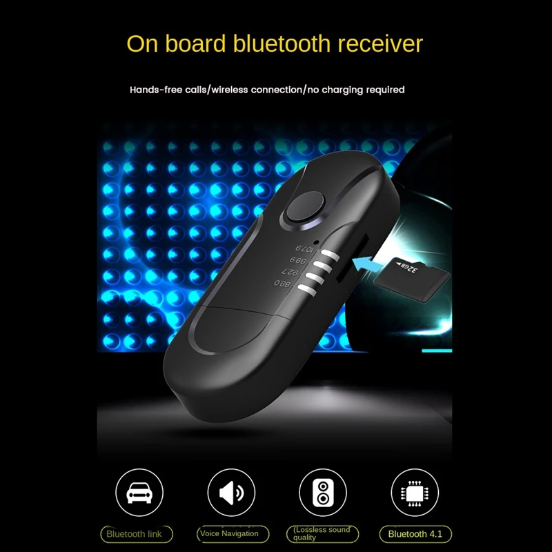 FM送信機と受信機,Bluetooth 5.0, USB,音楽プレーヤー,ステレオ,家庭用テレビ,コンピューター,ハンズフリー通話