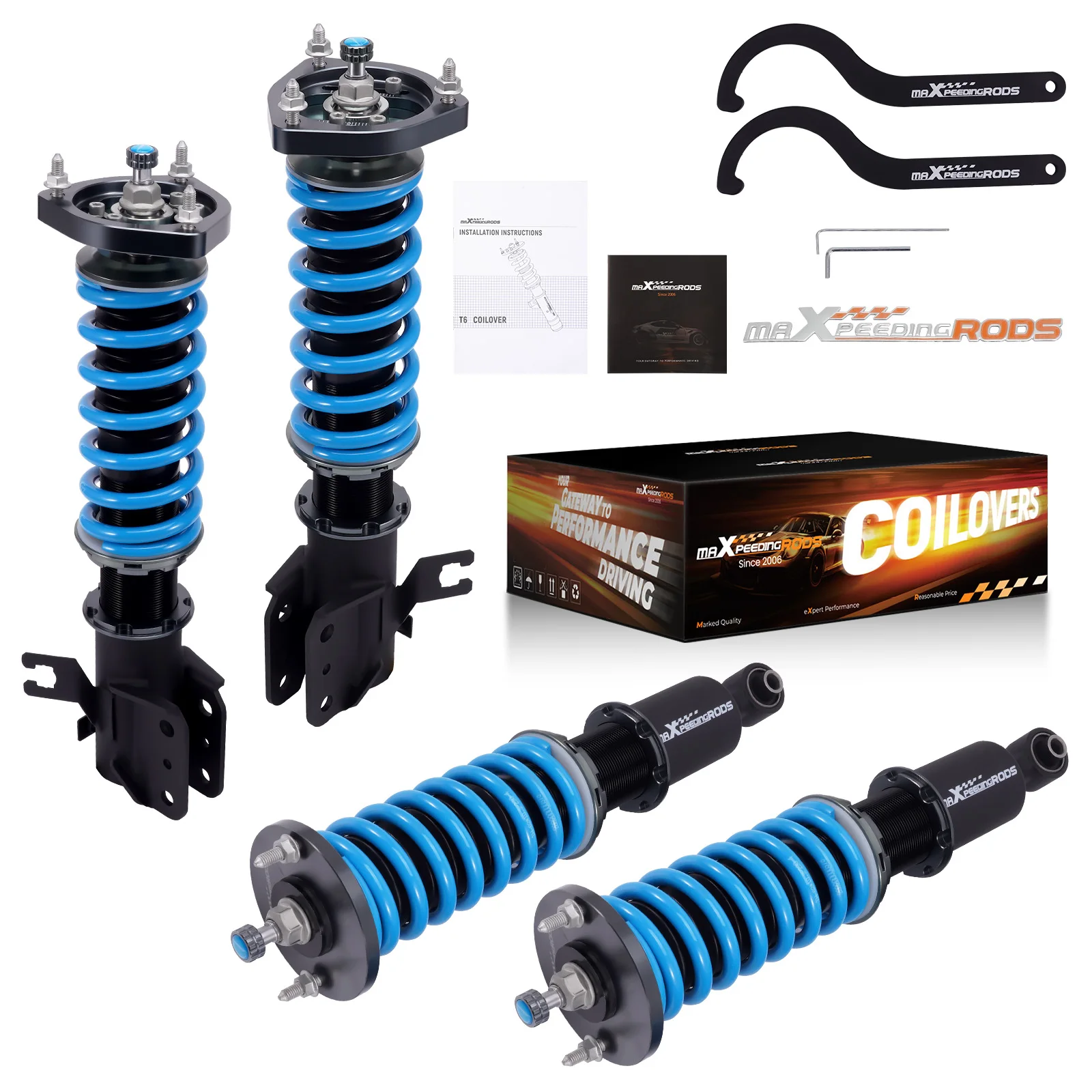 T6 كويلوفر 24 طريقة المثبط لنيسان سنترا/200SX B14 1995-1999 #1