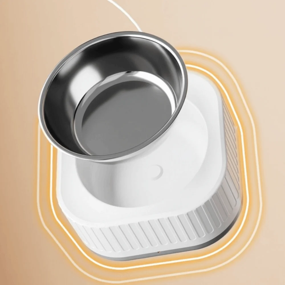 

Интеллектуальная чаша с подогревом для домашних животных, автоматический съемный диспенсер для воды для кошек, энергосберегающий постоянный термостатический фонтан для воды для домашних животных