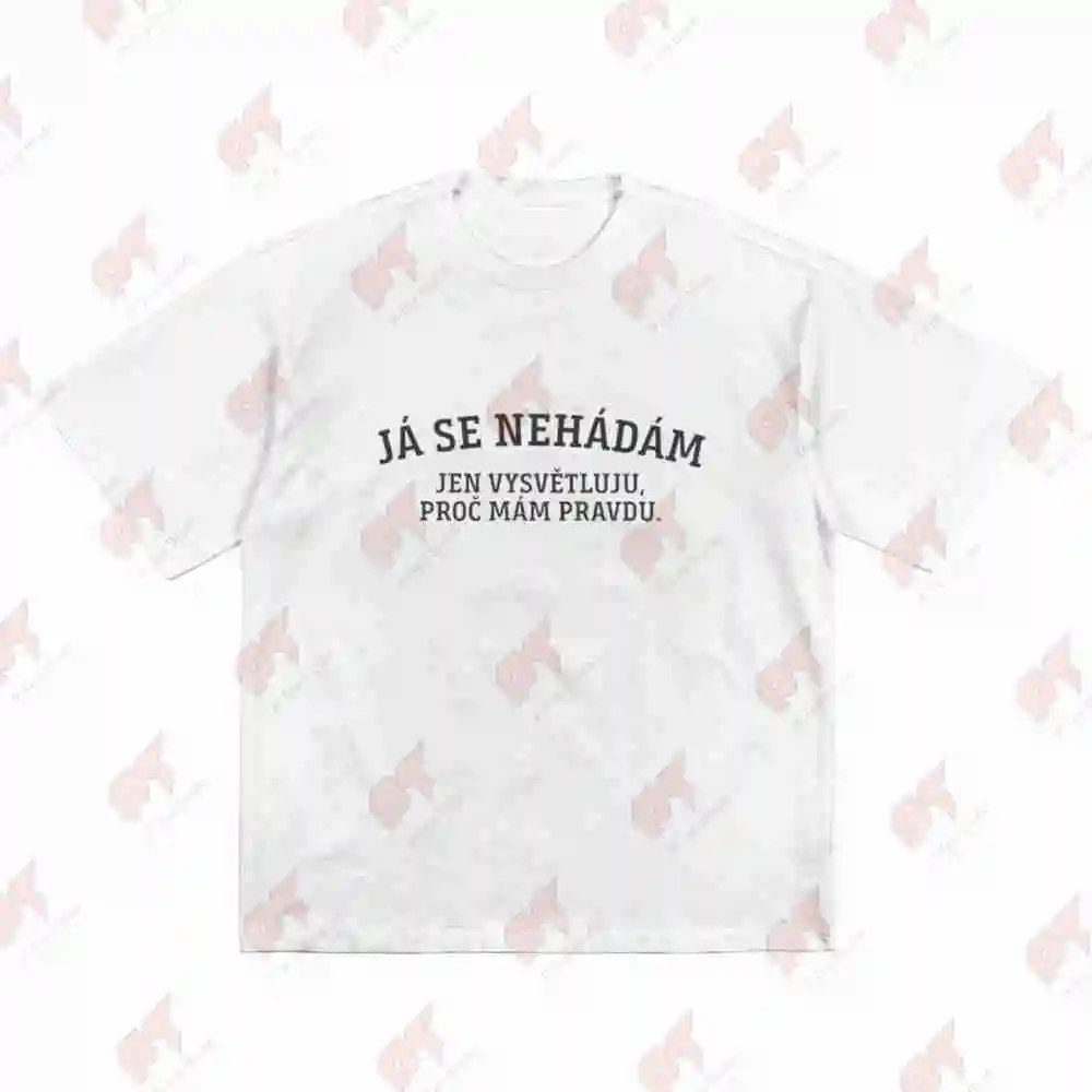 Funny Czech Name Jiho Se Nehaam Short Sleeve Tee 100% Cotton T-Shirt