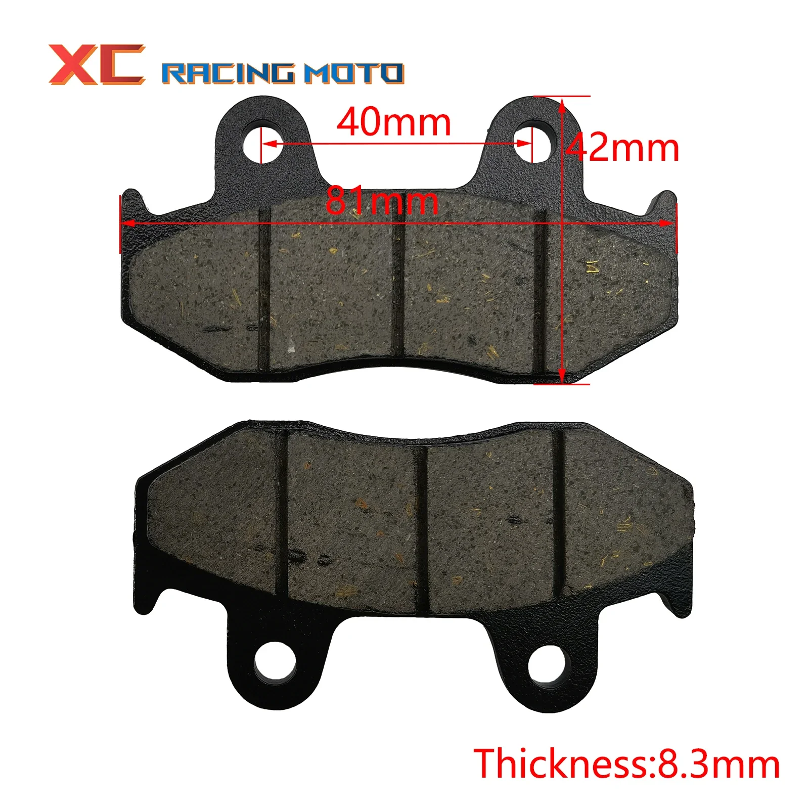 Motorcycle Front & Rear Brake Pads for Yamaha YFZ450 YFZ 450 ATV YFZ450R YFZ 450R 06-15 YFM700 Raptor YFM 700 YFM 700R 2013-2018