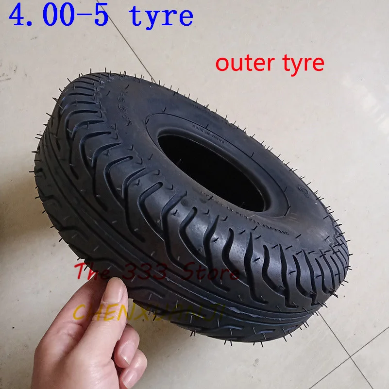 High-quality 4.00-5 Inch Mini Car Electric Scooter Tyre Inner Tube Special Walking Qingda    Wheel Tire