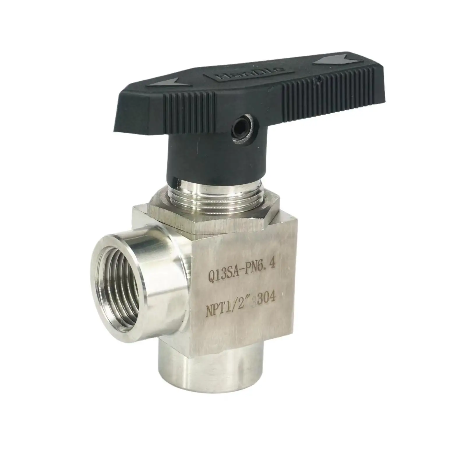 1/8 "1/4" 3/8 "1/2" BSP Dây Chuyền NPT Nữ 304 Inox Ngắt Van Bi Nước Gas tinh Dầu 915 PSI