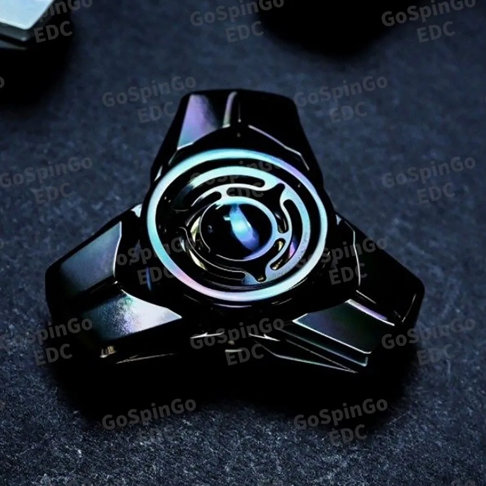 ฟิดเจ็ตสปินเนอร์ TSEDC คาบูโต แบบสามใบพัด ของเล่นคลายเครียด ของเล่นโลหะแปลกใหม่ สำหรับผู้ใหญ่