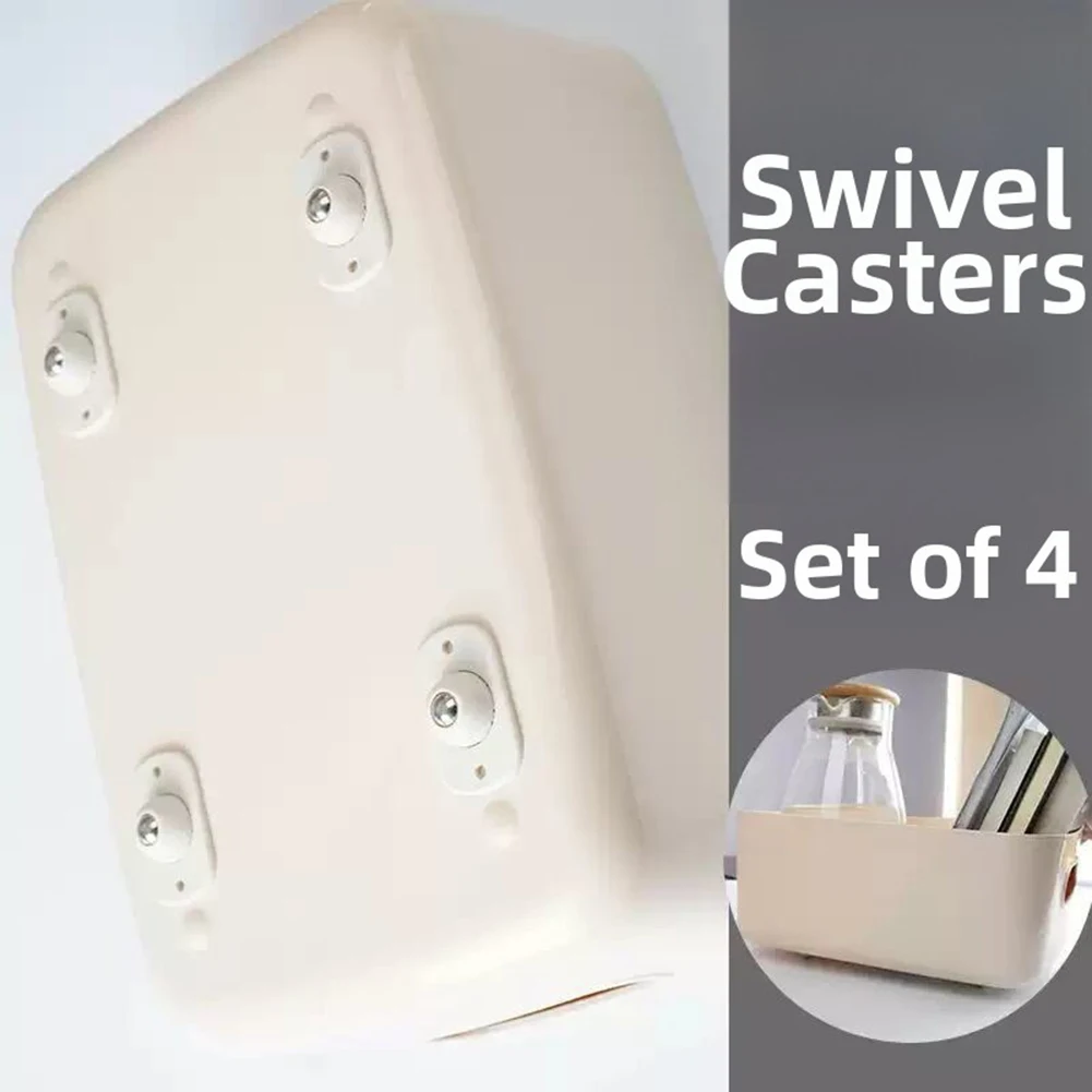 Ball Bearing Swivel Casters for Heavy Furniture with 360 Degree Rotation Quiet Operation and Stability Under Load