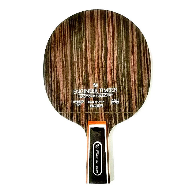 Table Tennis Racket Base Professional Ping Pong Paddle Table Tennis Board Bat 7-Ply Ping Pong Blade Bottom Plate for Training