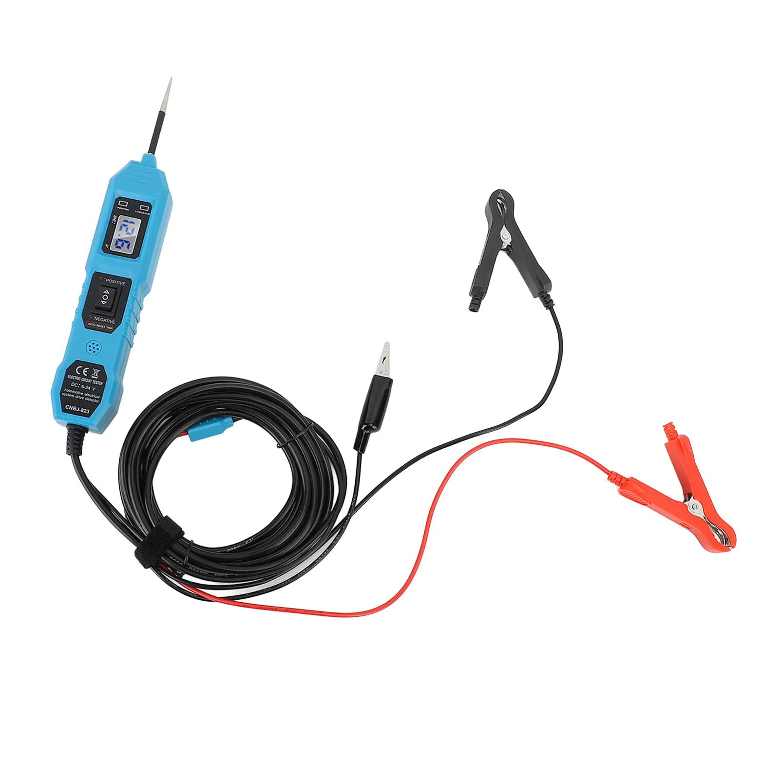 Testeur de sonde de Circuit d'alimentation cc 6-24V, outil de Diagnostic multifonction pour testeur de Circuit automobile avec feu avant pour voiture et camion