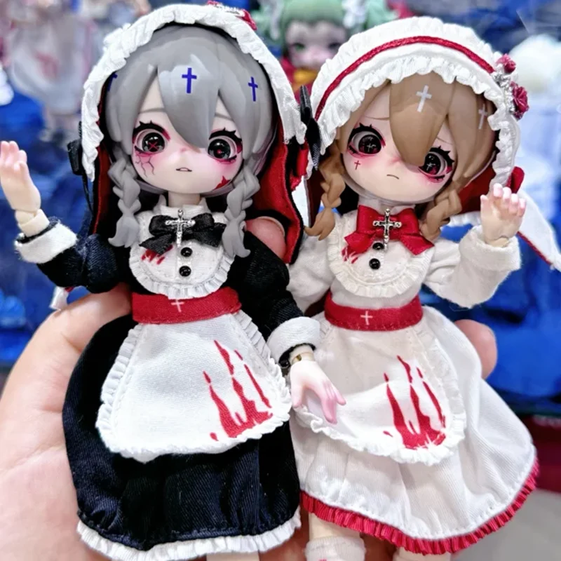 

Nyssa Presale Blind Box Eerie Nightmare Series Gothic Anime Figure 1/12 Scale Movable Joints PVC Garage Kit Collectible Toys
