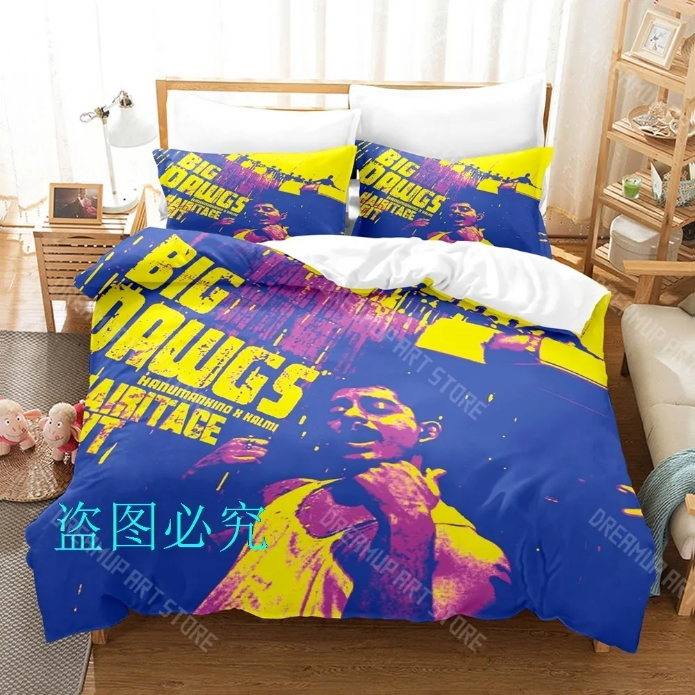 3D Printed Big Dawgs Big Dawgs Hanumankind Bedding Set Boys Girls Duvet Cover Pillowcase Twin Queen King Full Single Double Size