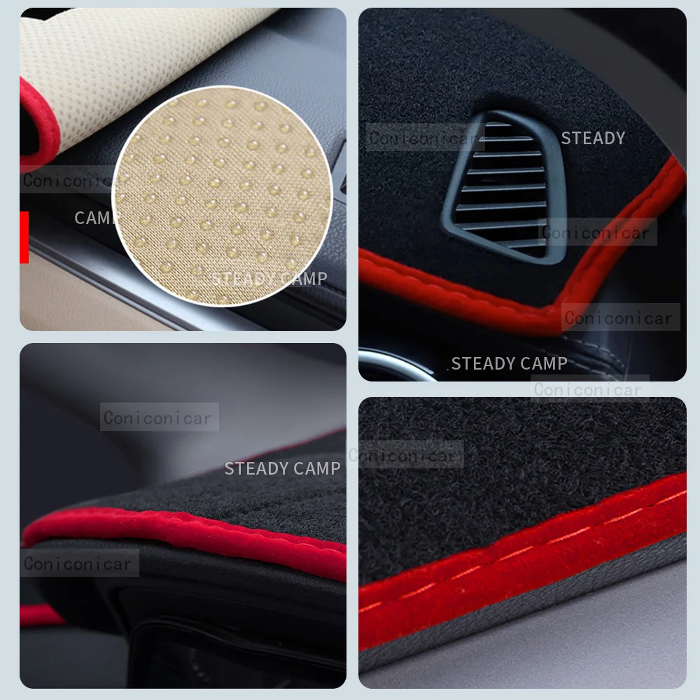 For CHERY JETOUR DASHING X-1 2023 2024 Car Dashboard Avoid Light Pad Instrument Platform Desk Cover Mats Carpets Anti-UV 4