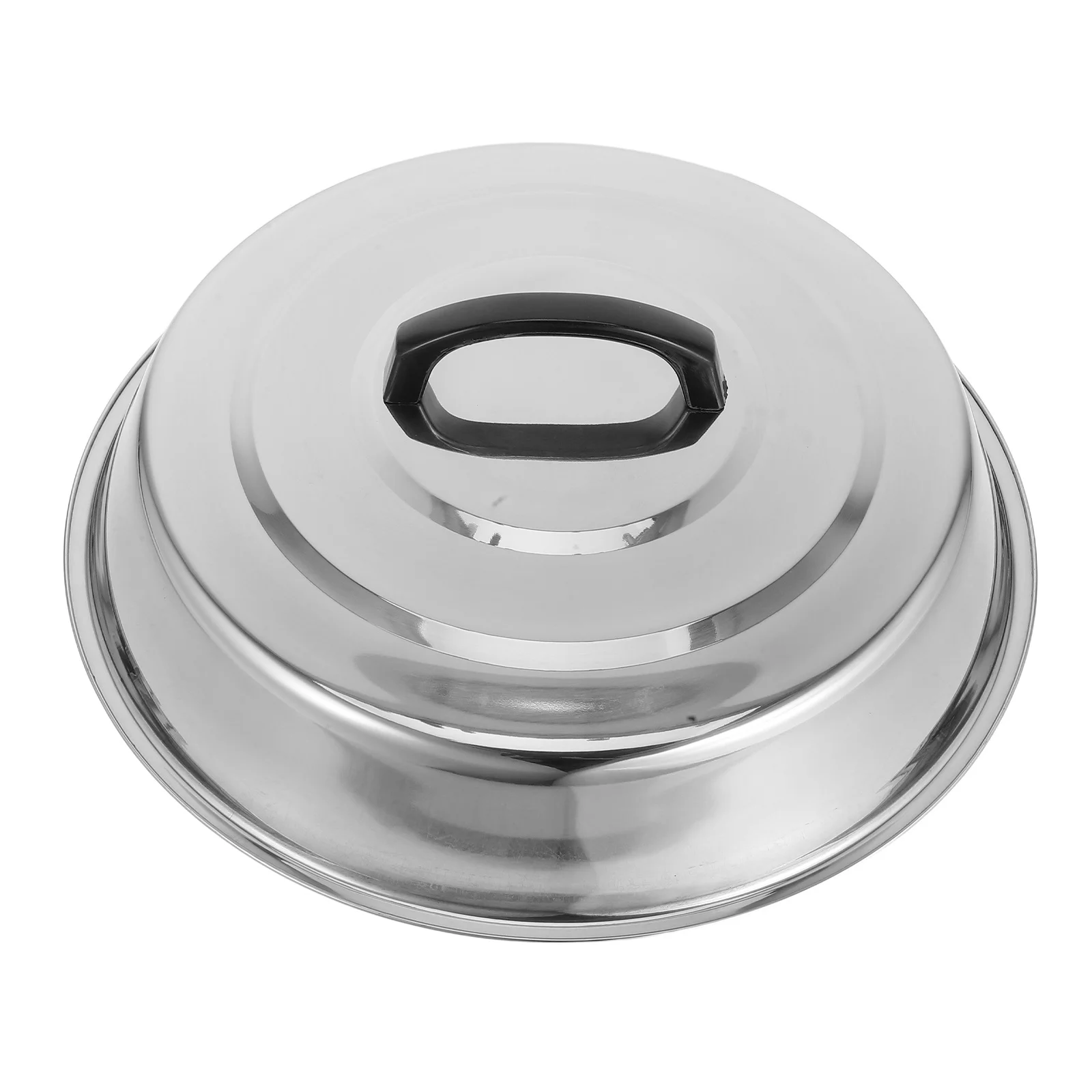 

Stainless Steel Food Cover Bbq Fresh-Keeping Kitchen Steak Lid Portable Meal Protector Anti-Splashing Dome Cover Household