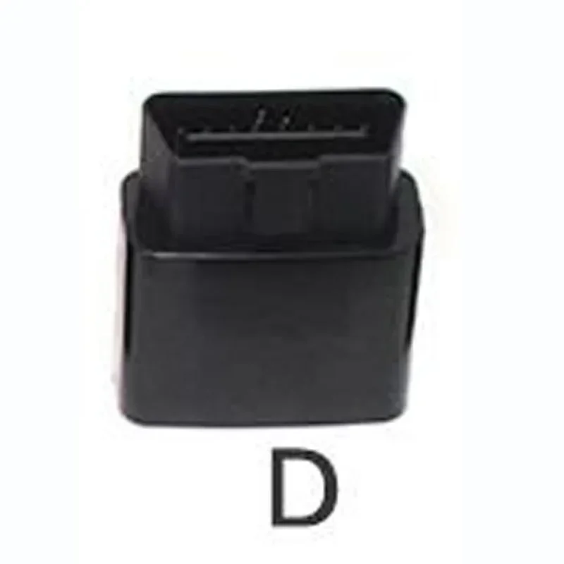 OBD Male Plug 14 Type Optional CASE ELM327 OBD2 Connector J1962m Plug with Enclosure Obd 16pin 12V Male Connector