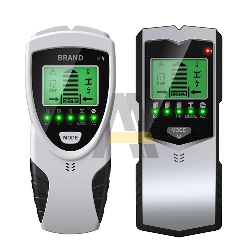 

SH401 5 in 1 LCD Display Multifunctional Wall Detector SH301 Metal Detector Find Pin Metal Cable Wall Scanner with Warning