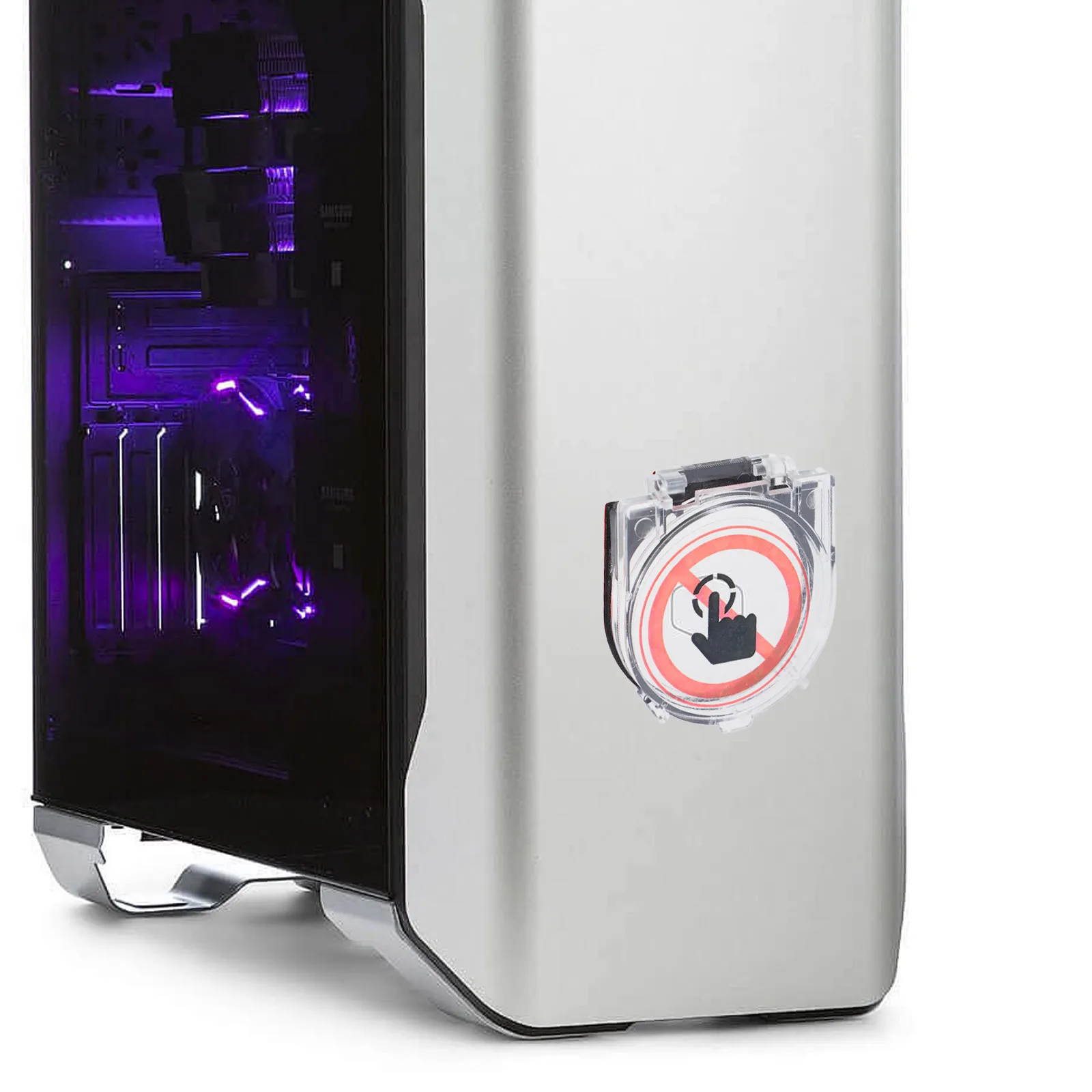 

Power Switch Cover Protector Plastic Computer Push Button Guard Accidental Press Prevention For Pc Dishwasher Washing Machine