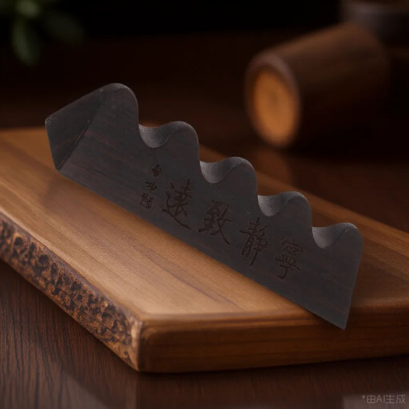 

s Wooden Calligraphy Brush Holder Detachable Wall mounted Free standing Storage for 67 Pens Desk ganization Tool Pen Rest