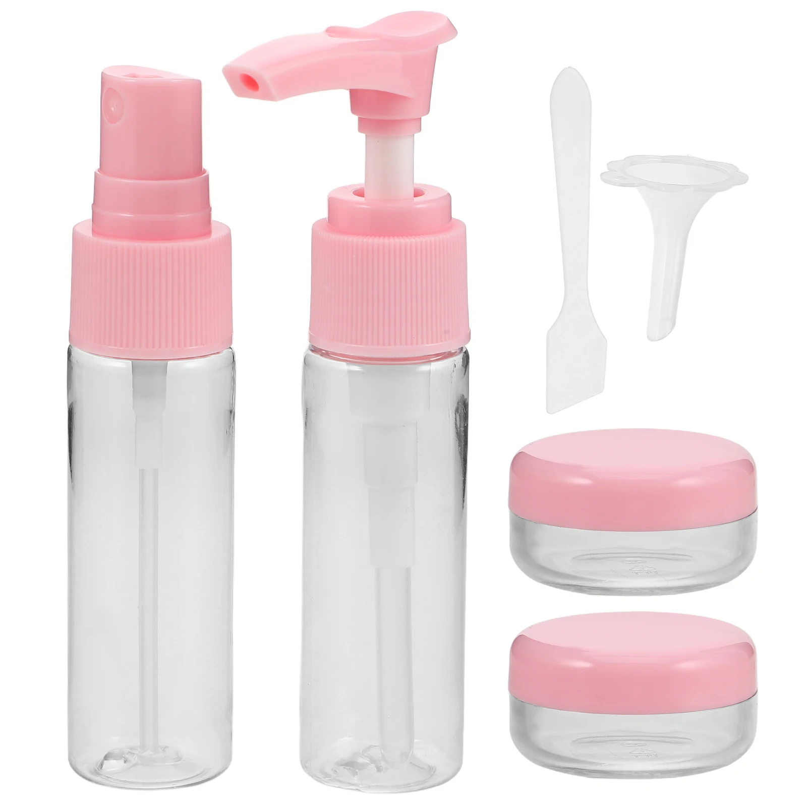 

Mini Bottles Empty Containers Portable Sprayer Plastic Travel Size Face Makeup Spray Fine Mist Reusable Skincare Toner