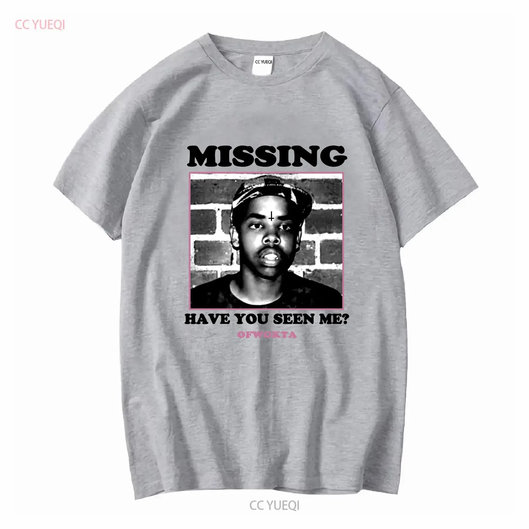 Earl SweaT T Shirt Missing Have You See Me Heavy Cotton maniche lunghe o corte vintage Lavato Morbido Comodo homme Versatile