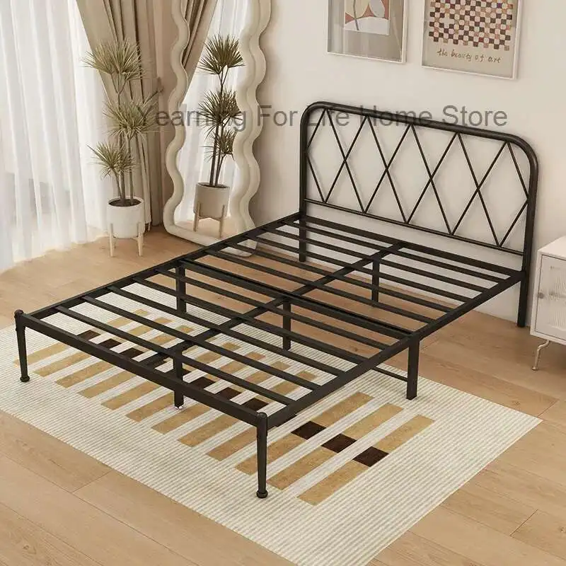 

Lightweight Aesthetics Bed France Double Luxury Simple Modern Bed Sleeping Trendy Designer European Muebles Unique Furniture