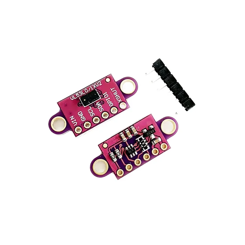 1-10PCS VL53L0X Time-of-Flight Laser Ranging Sensor 3-5V GY-530 VL53L0X VL53L1X V2 Laser Distance Module IIC with PIN