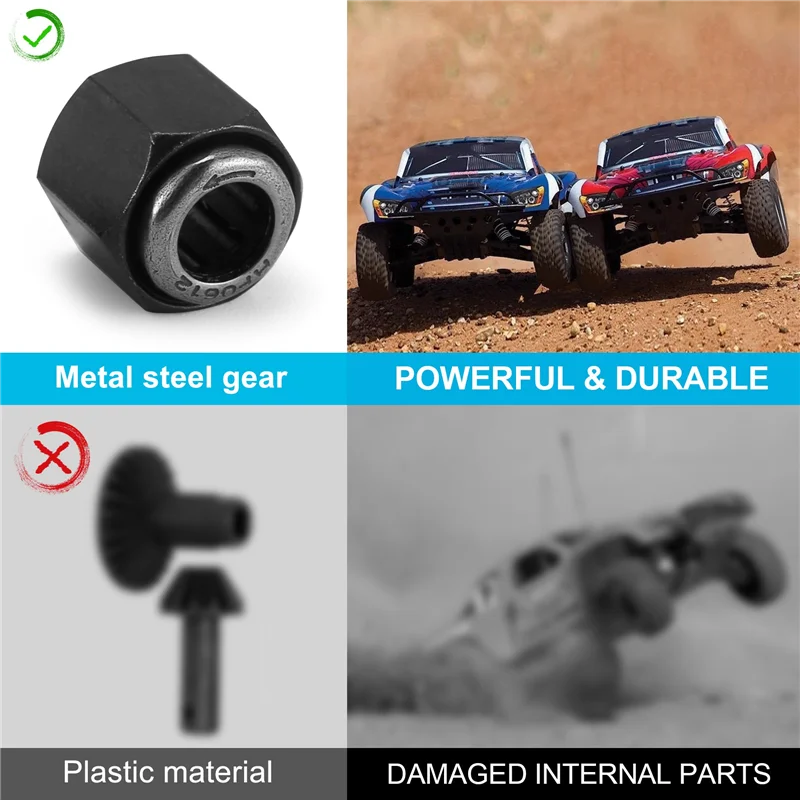 

【AA04】3 шт. R025 12 мм односторонняя шестигранная гайка подшипника для модели автомобиля RC 1/10 HSP-RC багги-грузовик VX 28 21 18 16 нитро двигатель