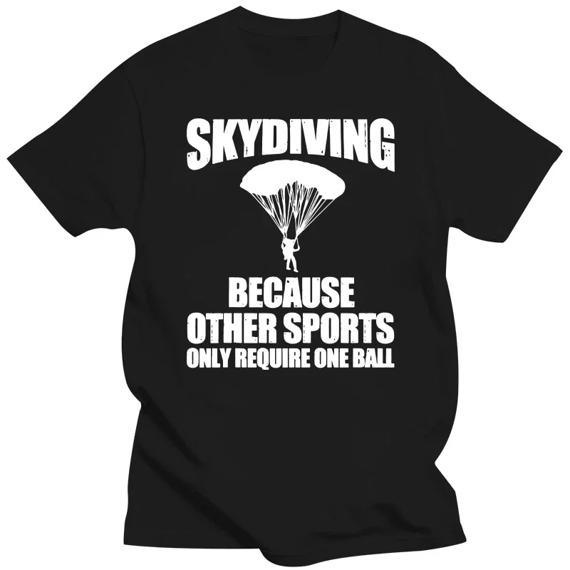 Graphic Cotton Streetwear Short Sleeve Birthday Gifts Summer Style T-shirt Cool Skydiving Art Skydive Parachute Skydiver T Shirt