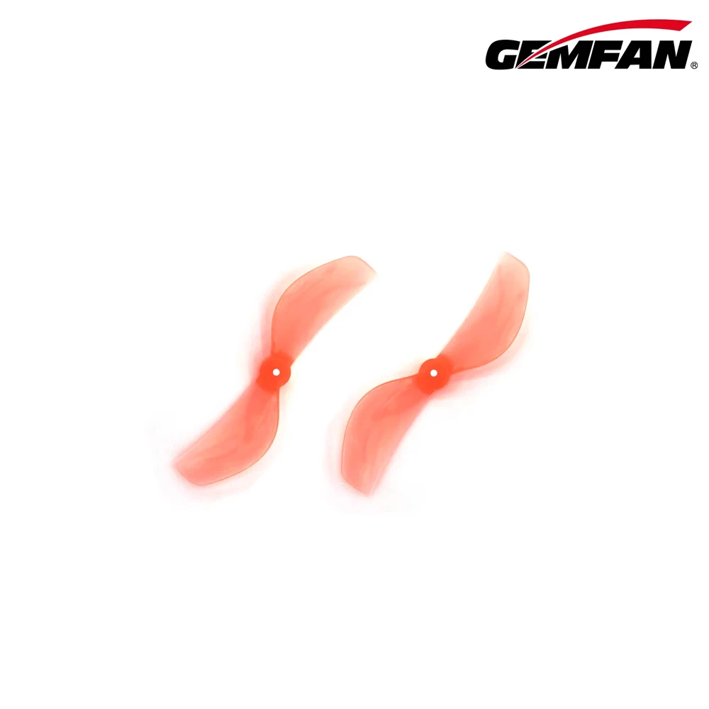8PCS Gemfan 45mm 3-Blade & 2-Blade PC Propeller T-Mount 1mm 1.5mm 0805 Motor For RC FPV Racing Freestyle Tinywhoop Drones Props view 3