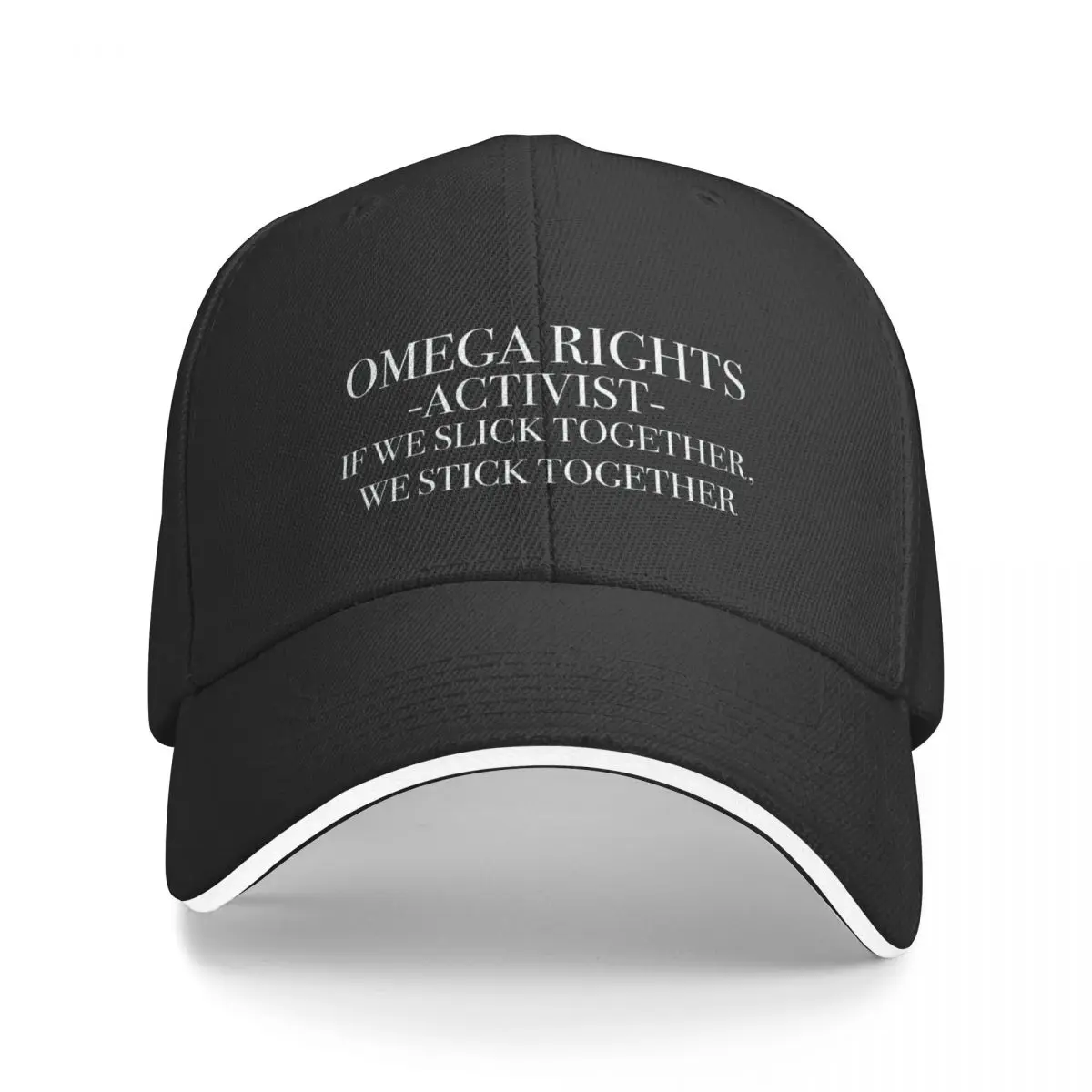 

Omega Rights Activist Baseball Cap New In The Hat Anime Women's Golf Wear Men's