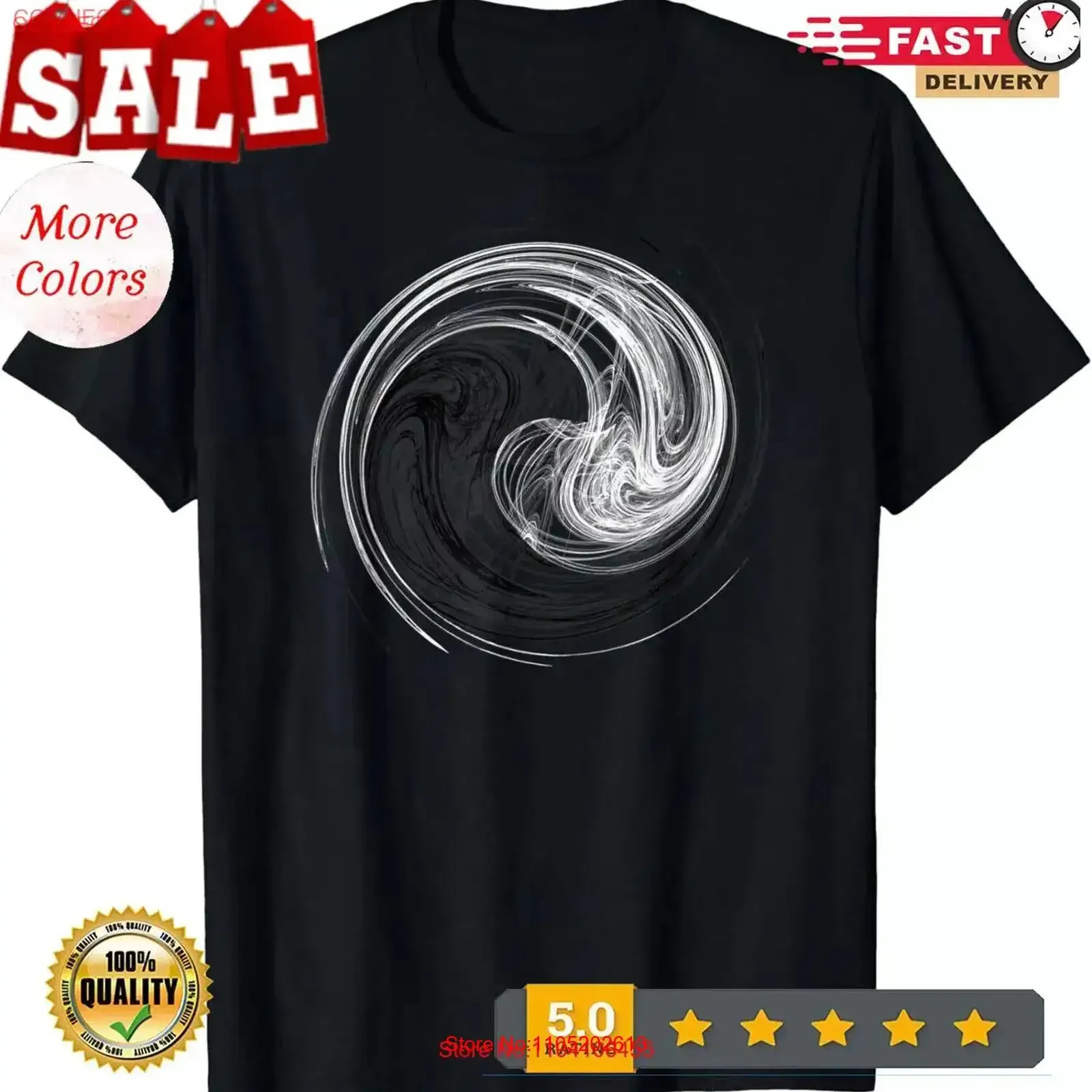 

NEW LIMITED Ying Yang T Shirt Tai Chi Great Idea Premium S 3XL vintage Washed Unisex Soft fashion streetwear Casual graphic
