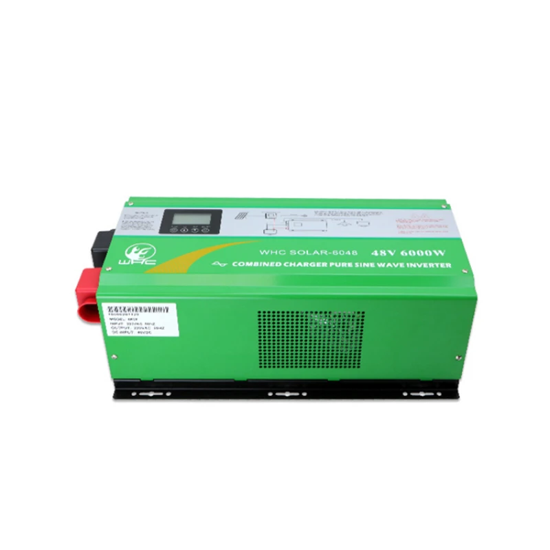 

WHC SOLAR High Efficiency On Off Grid Tie Solar Power Inverter 48V 3Kva 6000W 5000W 5Kw 10Kw Hybrid Mppt Solar Inverter