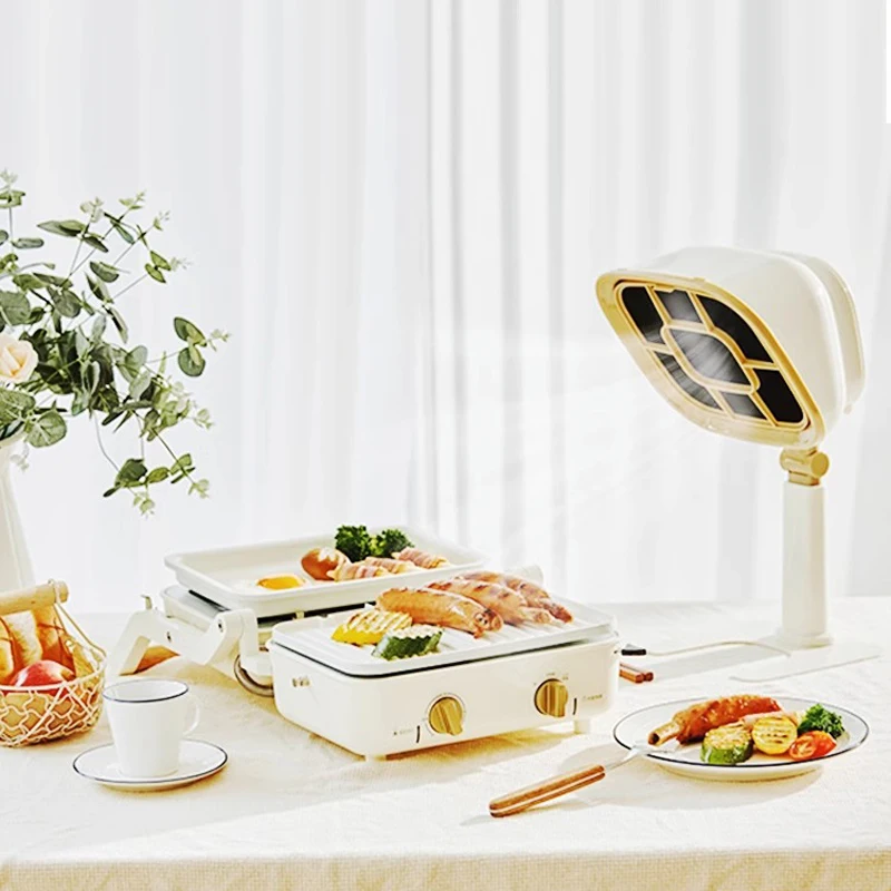 Cappa da cucina Desktop cucina soggiorno Barbecue pentola calda cena installazione gratuita purificatore di odori intera macchina staccabile e lavata