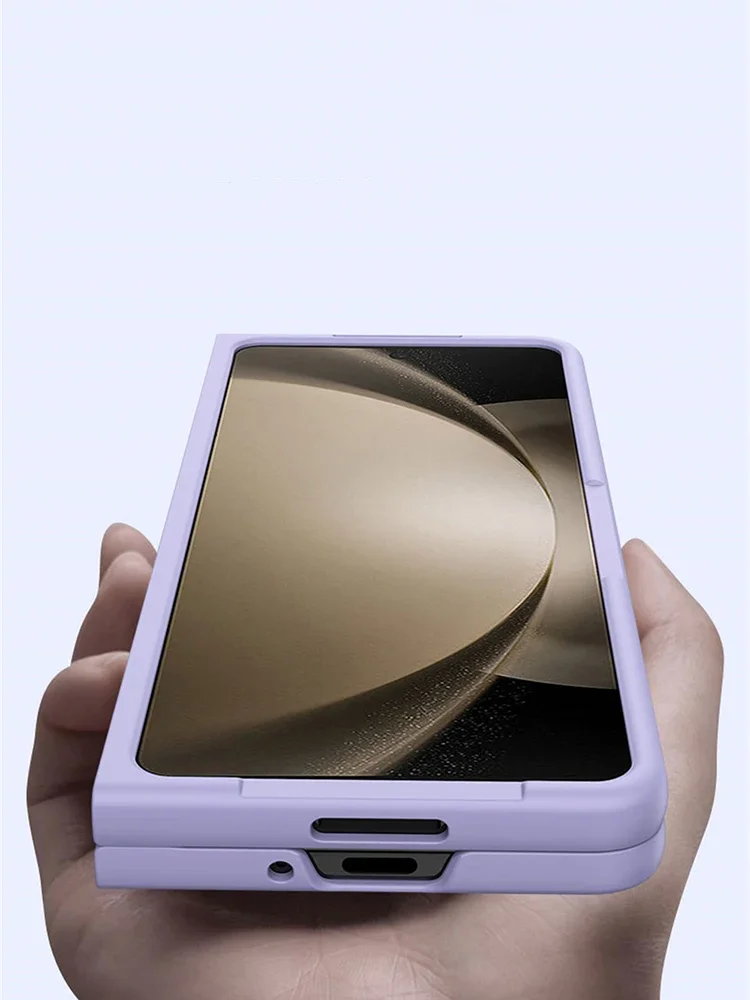 Skin Feel Slim Hülle für Samsung Galaxy Z Fold7 6 5 4 3 mit Stifthalterung, Kunststoff, stoßfest, Schutz, Hartschale – Detail 6