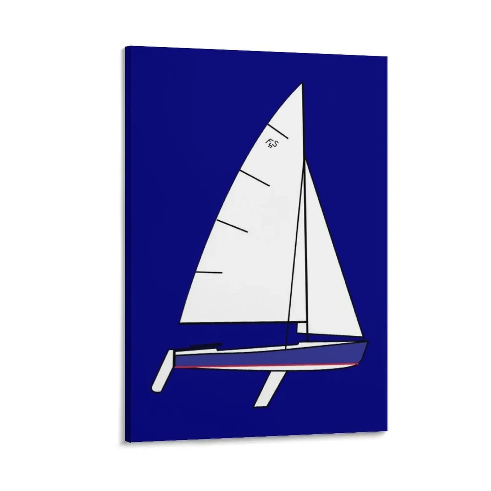 

Flying Scot Sailboat Canvas Painting pictures for wall anime poster interior paintings
