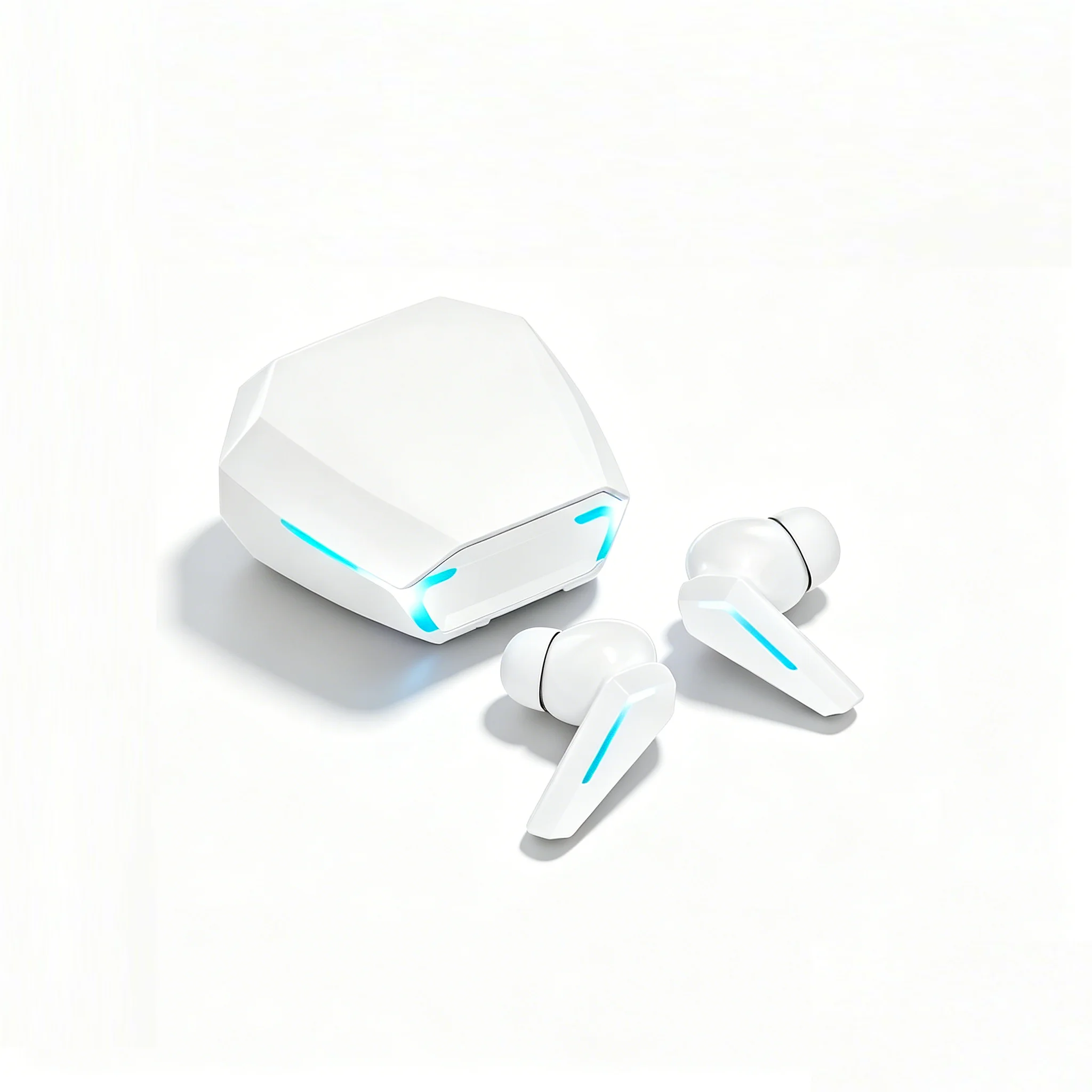 In-Ear Game Earphones with Light True Wireless Bluetooth Headphones Waterproof Sports Hifi Headsets Balanced Armature for Gaming