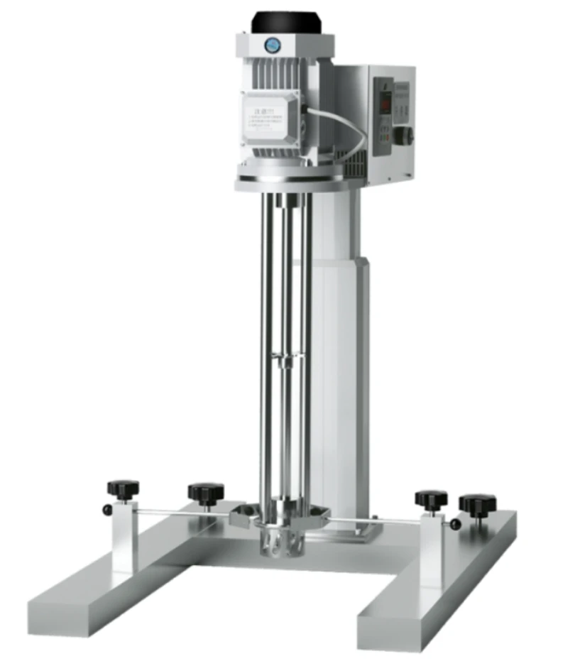 100L Cream Shampoo Laboratory Emulsifier Machine Electric Lifting Emulsifying Mixing Machine