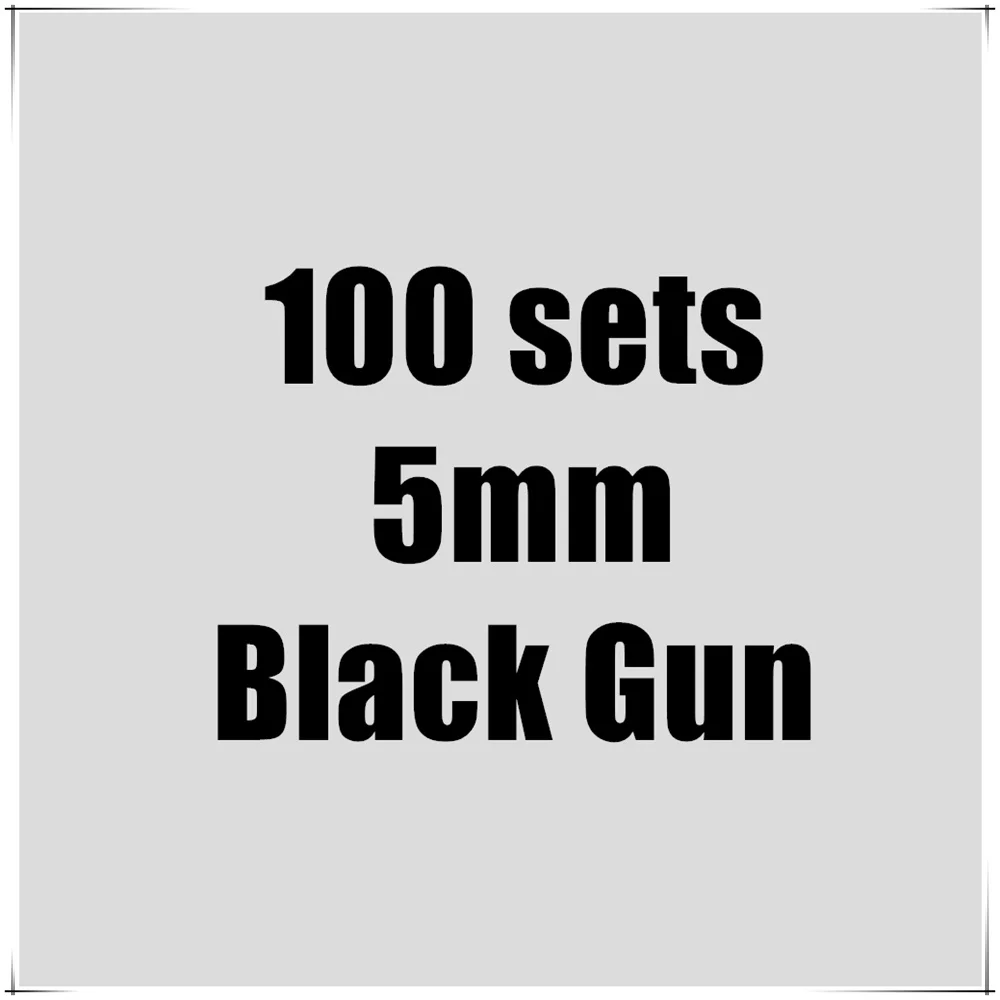100 stks/pak Metalen Oogjes Grommets 3 MM 4 MM 5 MM voor Leather Craft DIY Scrapbooking Schoenen Mode Praktische Accessoires