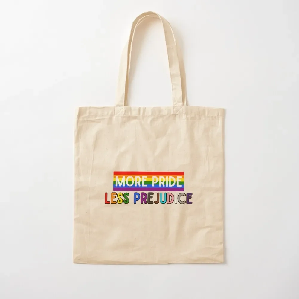 

More Pride Less Prejudice Tote Bag Shopper woman shopping bag Women's bags Tote Bag