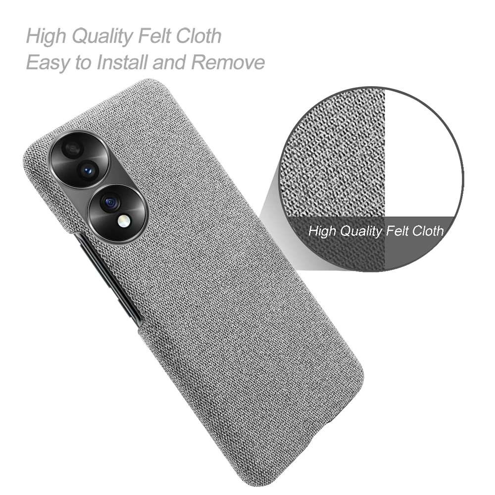 Per Huawei Honor 70 custodia per Huawei Honor 70 Capas fodera in tessuto antiscivolo in tessuto di lusso per Honor 70 Pro Fundas Coque