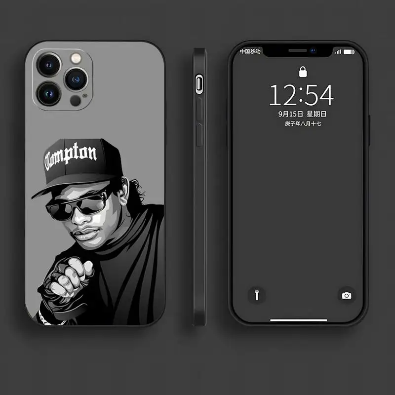 Eazy E NWA Legendary Rapper Phone Case For Apple IPhone 13Pro Max 12 11 14 Mini Xs X Xr 7 8 6 Plus Se 2020 Shockproof Back Cover