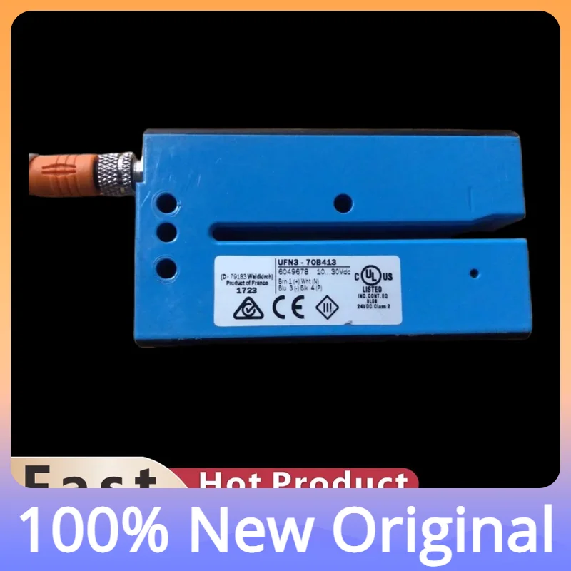 

Новый оригинальный прозрачный датчик этикетки Ufn3-70b413, ультразвуковой слот-переключатель