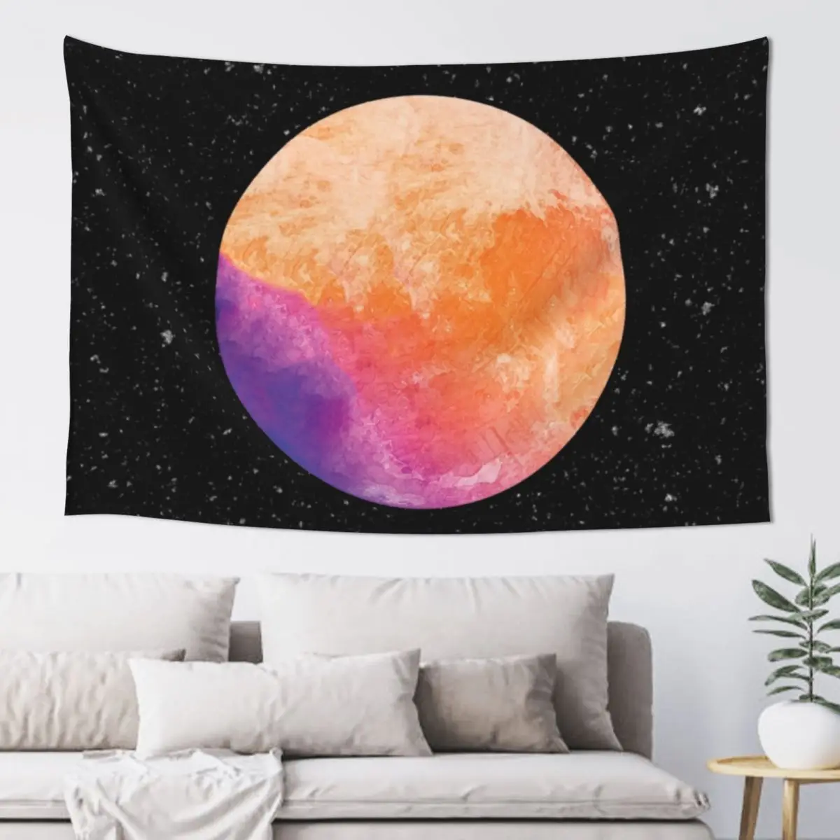 kid cudi man on the moon Tapestry Wall Decoration Items Luxury Living Room Decoration Home Decoration Accessories Tapestry