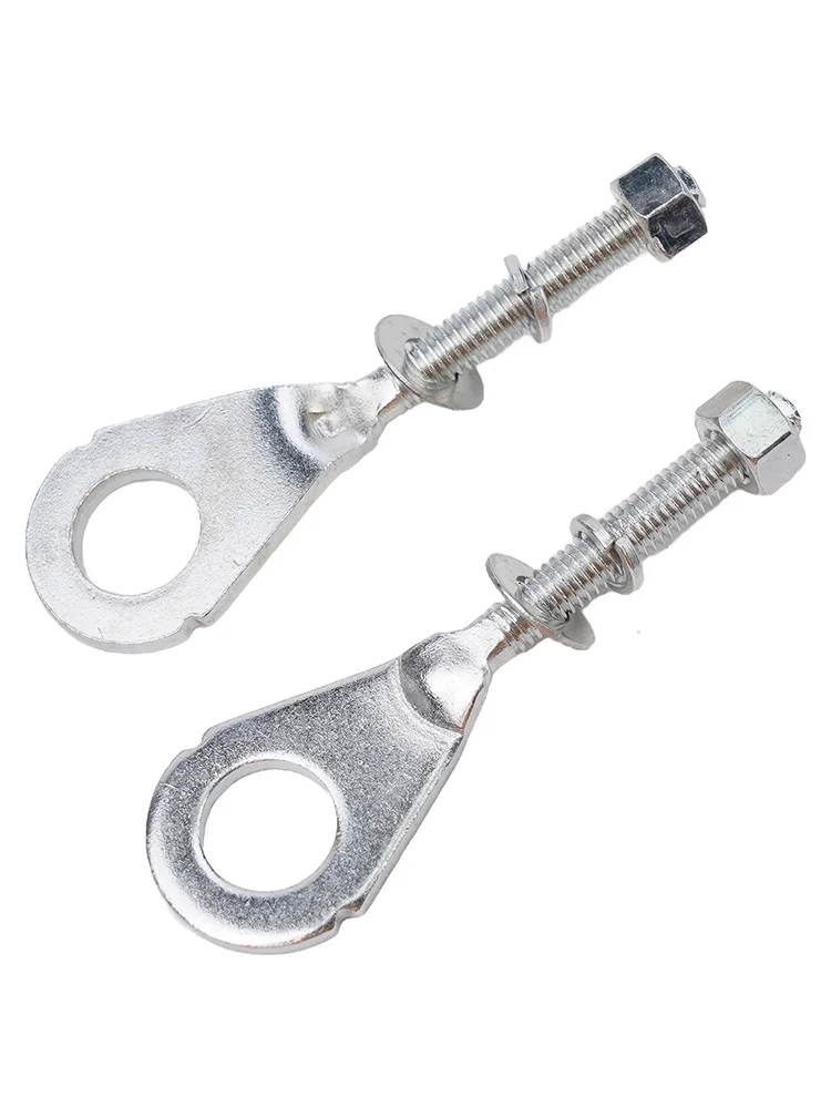 2pcs Chain Adjuster FOR HONDA Z50R XR50 XR80 XR70 XR100 CRF50 CRF 80 100 CRF70 AXLE Sliver High Quality Brand New