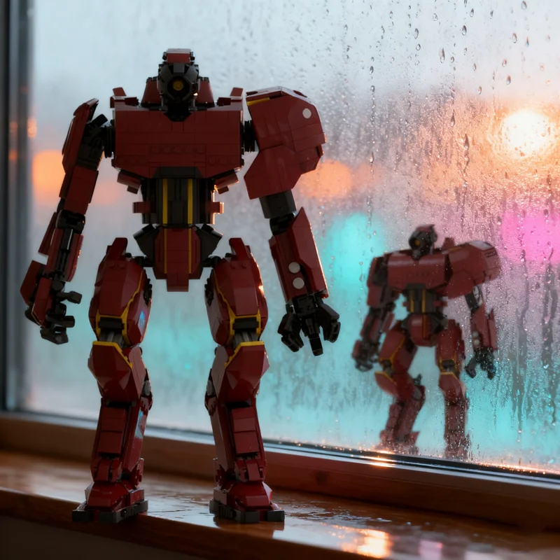 

1843 шт. MOC малиновый типфун модель строительные блоки сборка DIY конструкция креативные рождественские подарки образование кирпич идея игрушки